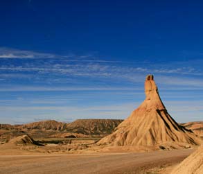 camping proche la Bardenas